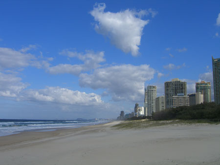 Coast of Surfer's Paradise